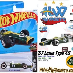 '67 Lotus Type 49 - 2024