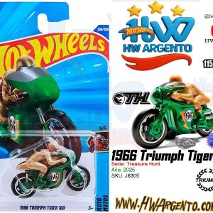 1966 Triumph Tiger 100 - Hot Wheels - 2025