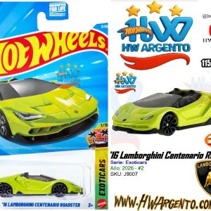 '16 Lamborghini Centenario Roadster – 2026