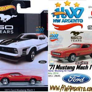 '71 Mustang Mach 1 – 2014