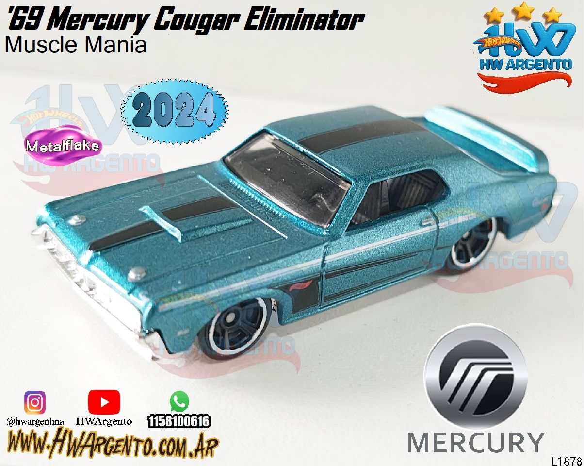 ’69 Mercury Cougar Eliminator – 2024