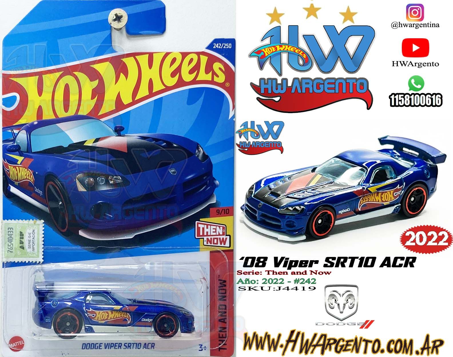 '08 Viper SRT10 ACR - 2022