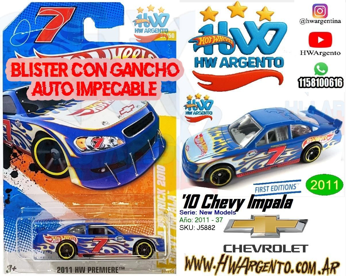 '10 Chevy Impala - Hot Wheels - 2011