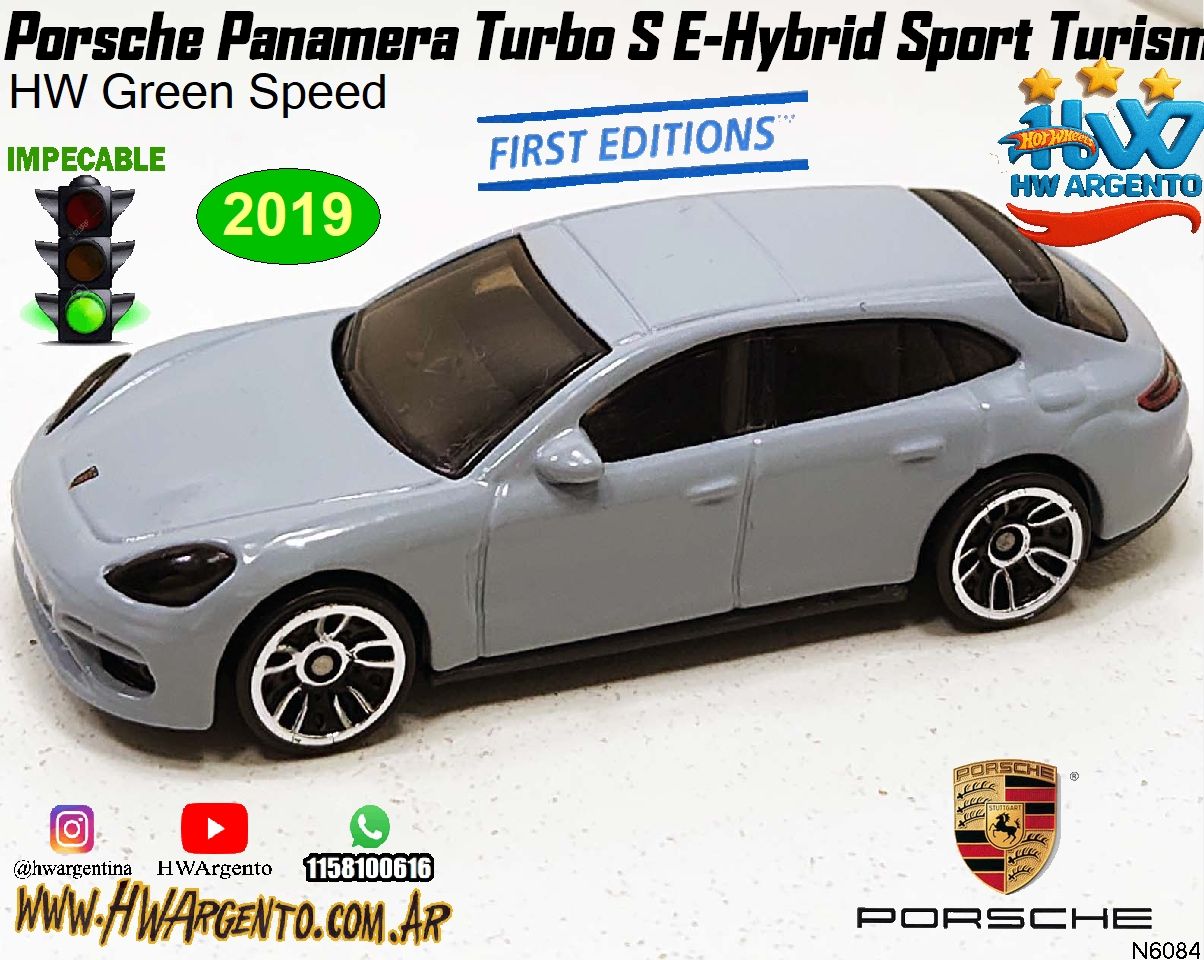 Porsche Panamera Turbo S E-Hybrid Sport Turismo - Hot Wheels - 2019