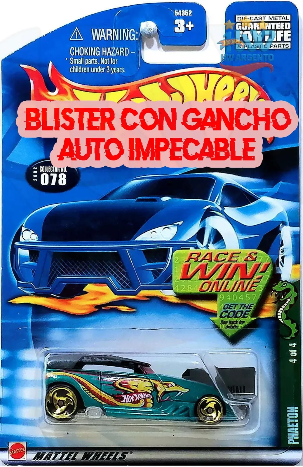 Phaeton – Hot Wheels – 2002