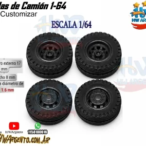 Ruedas de Camión 1-64