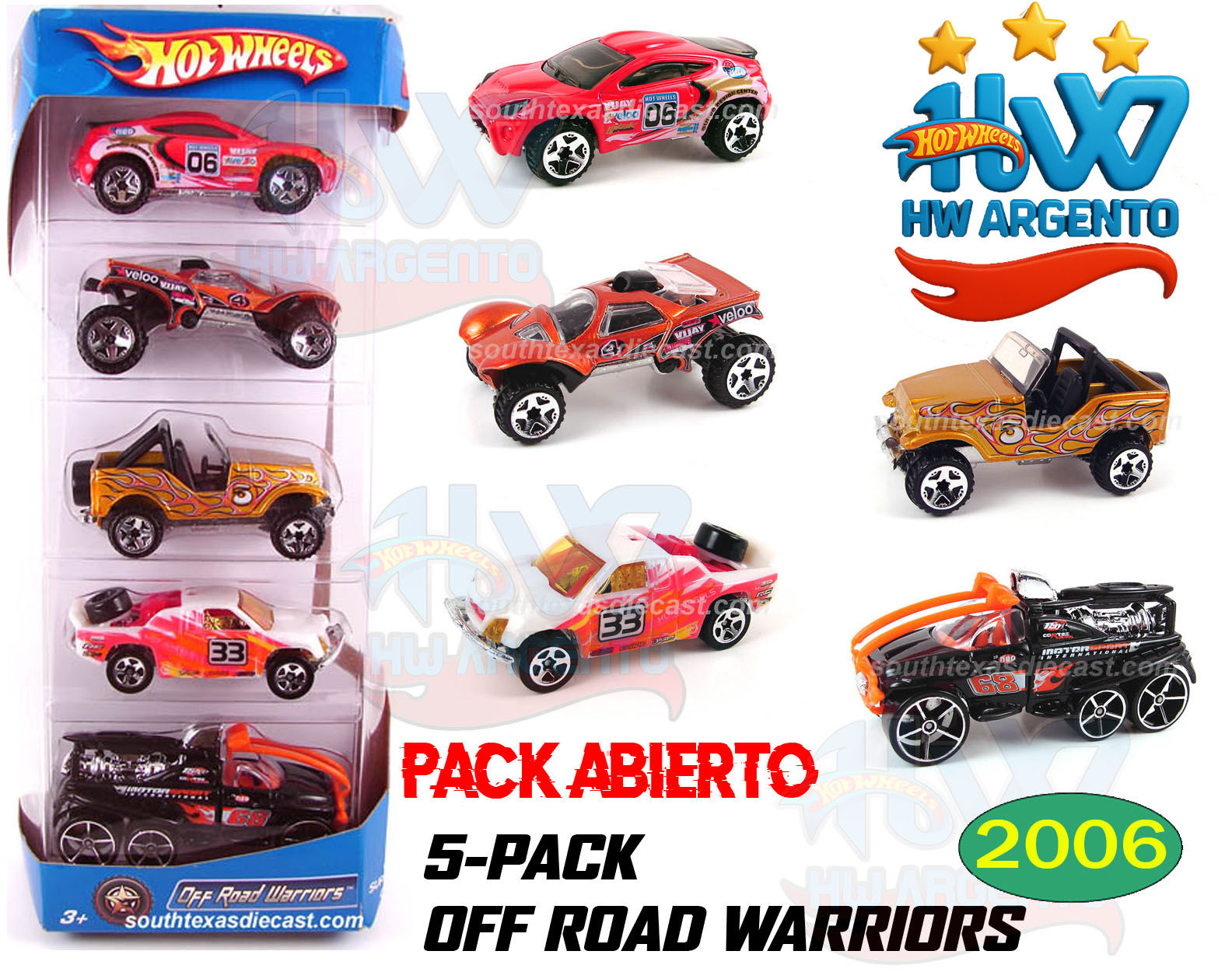 5-Pack – Off Road Warriors – 2006